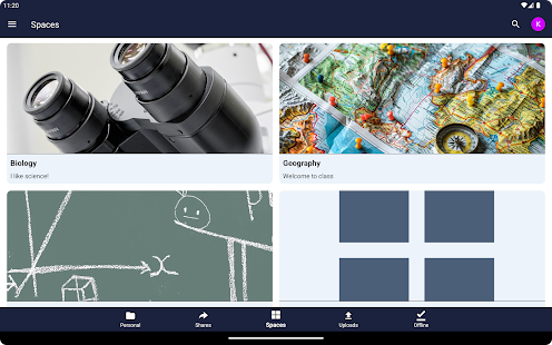 ownCloud Screenshot