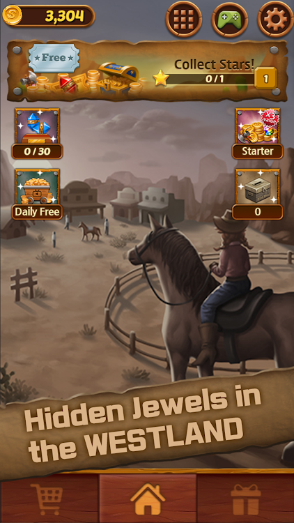 Jewels Westland: Match3 Puzzle - 35 - (Android)