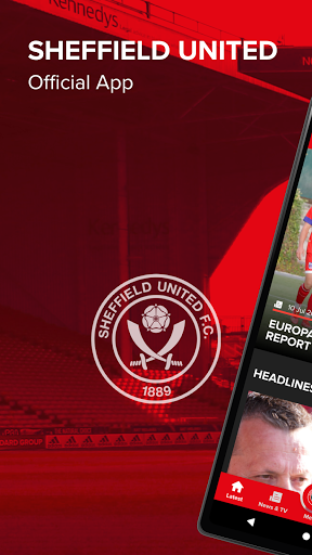 Android application Sheffield United Official App screenshort