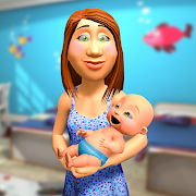Virtual Happy Family Game :Real Mom Simulator  Icon