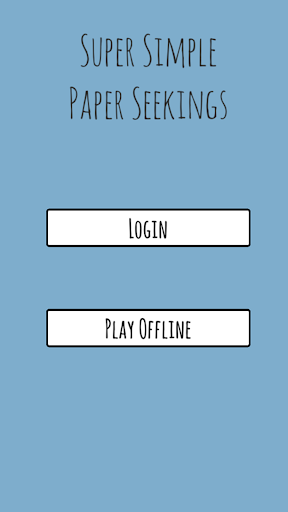 Android application Super Simple Paper Seekings screenshort