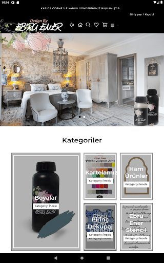 Android application Ebru Ener screenshort