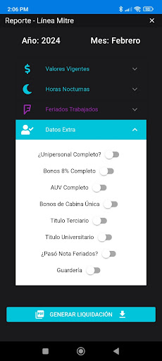 Calendario Señaleros LM Screen 3