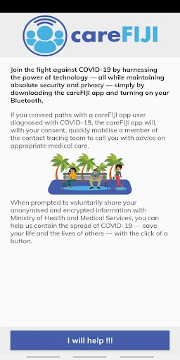 careFIJI Screen 2