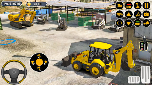Android application JCB Construction Excavator Sim screenshort