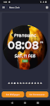 screenshot of Music Clock Live Wallpaper