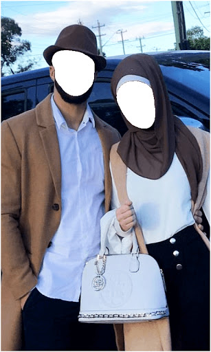 Android application Hijab Muslim Couple Photo Suit screenshort