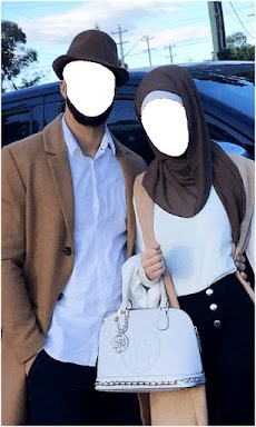 Hijab Muslim Couple Photo Suitのおすすめ画像1