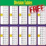 Math Division Table icon