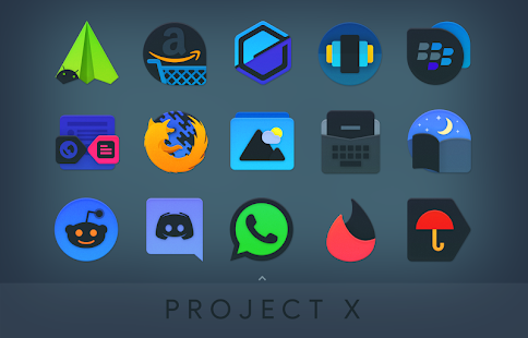 Project X Icon Pack لقطة شاشة