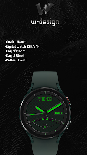 W-Design WOS093 - Watch Face Screen 2