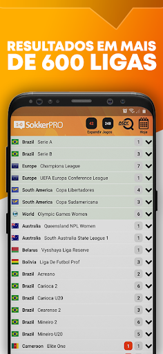 Android application SokkerPRO screenshort