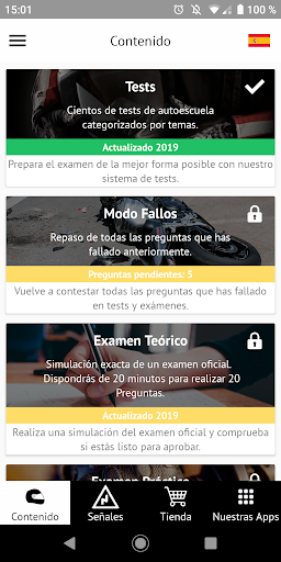 Licencia de Motos Online A1, A Screen 2
