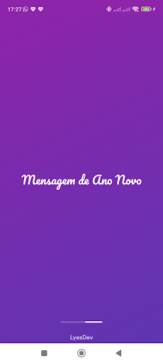 Android application Mensagem Ano Novo Para Amigos screenshort
