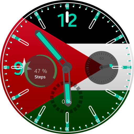 Kuwait Flag Watchface logo