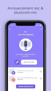 Live Bluetooth Microphone: Mic Screenshot