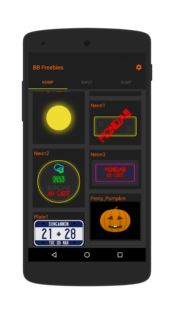 Freebies For Klwp Kwgt Klck アンドロイド用 Apk ダウンロード