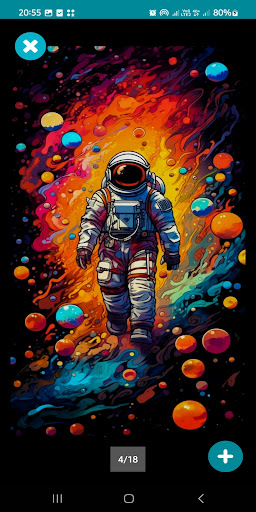 Cartoon Astronaut Wallpapers Screenshot 3 - AppWisp.com