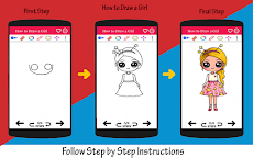 How to Draw Girl Step by Stepのおすすめ画像1