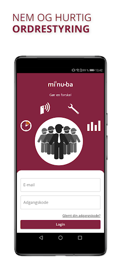 Android application Minuba screenshort