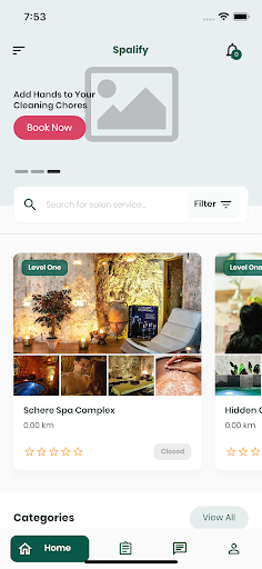 Android application Spalify Studio Manager screenshort