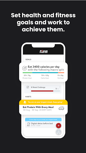 Screenshot of Focus Fitness Club