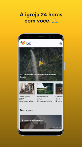 Android application IBC SANTO ANDRÉ screenshort
