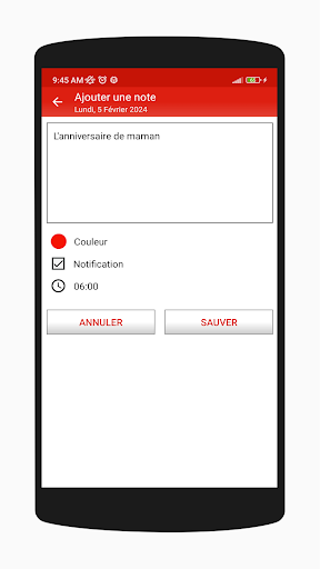 Tunisie Calendrier 2024 Screen 3