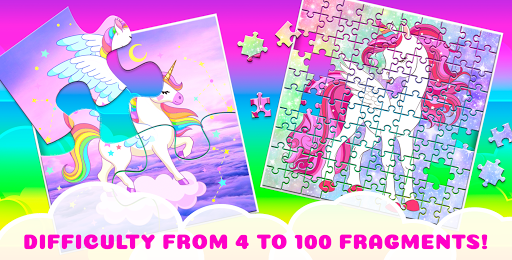 Unicorn Puzzles Game for Girls 2