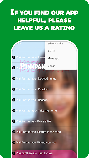 PINK - SONGS Screen 2
