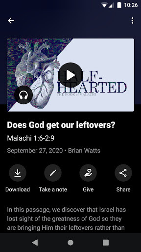 EPIC Community Church Screen 3