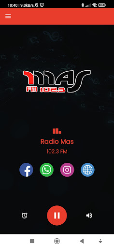 Radio Mas 102.3 FM Screen 2