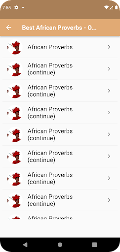 African Proverbs in english Screen 2