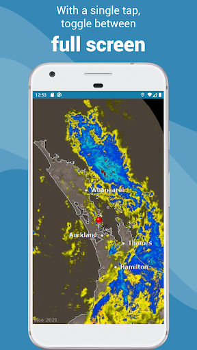 Rain Radar New Zealand Screen 3