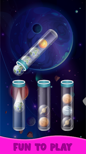 Planet Sort Puzzle Game Screen 3