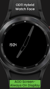 OD11 Hybrid Watch Face
