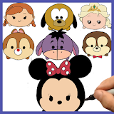 How to draw Disney Tsum Tsum icon
