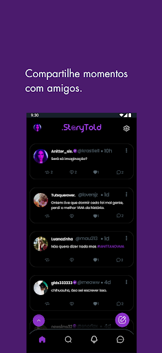 StoryTold Screen 2