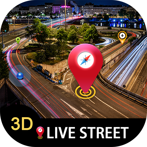Street View -Live Earth Map HD logo