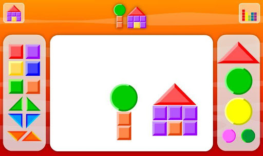 making shapes - puzzles Screen 3
