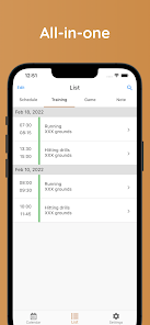 Captura 6 Baseball Schedule Planner android