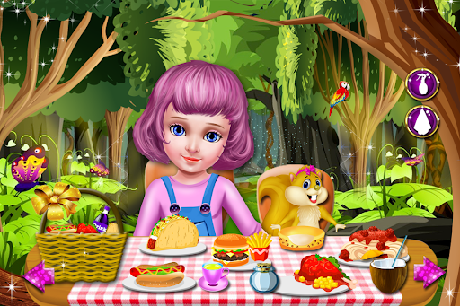 Doll Girl Kitchen Dish Washing Screen 3