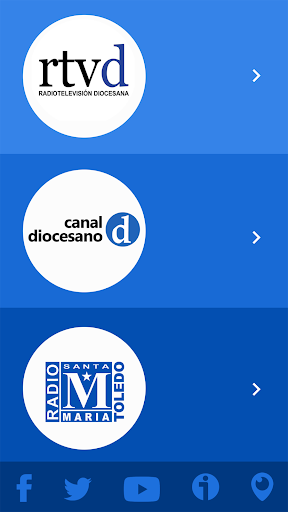 Android application Radiotelevisión Diocesana screenshort