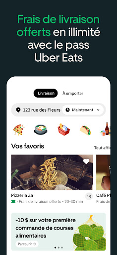 Télécharger Uber Eats sur Android, iPhone, iPad et APK