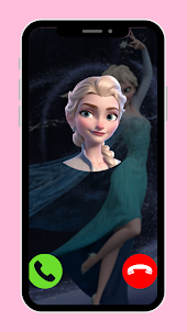 Elsa Fake Call & Chat