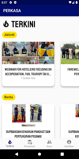 Android application PERKASA screenshort