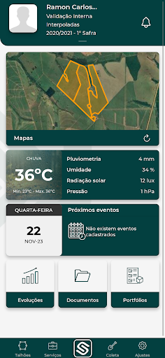 Android application Soluagro screenshort