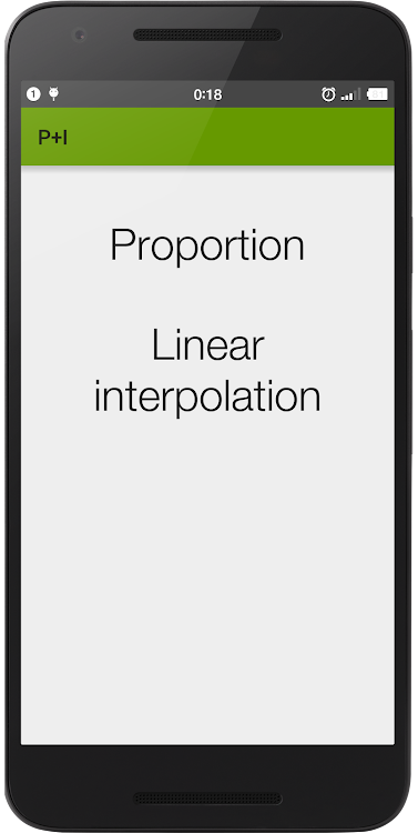 Proportion + interpolation - 1.0 - (Android)