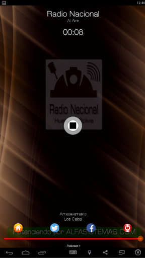 Android application Radio Nacional de Huanuni screenshort