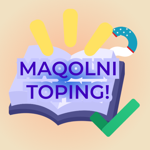 Maqolni toping-O'zbekcha o'yin 1.0 Icon